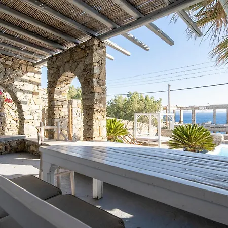 Villa Infinium Two, Sunset Views 10' From Mykonos Town!