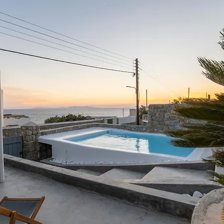 Infinium Two, Sunset Views 10' From Mykonos Town! *