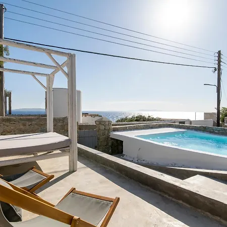 Villa Infinium Two, Sunset Views 10' From Mykonos Town! Agios Stefanos (Mykonos)
