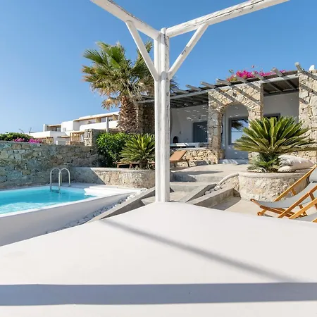 Infinium Two, Sunset Views 10' From Mykonos Town! Villa *