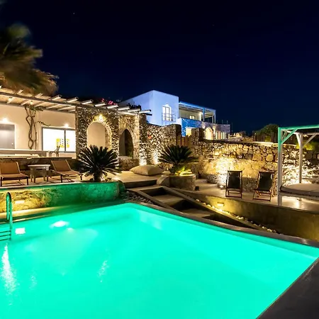 Infinium Two, Sunset Views 10' From Mykonos Town! Βίλα Άγιος Στέφανος